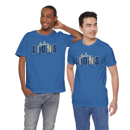 Foley Lions Boxy Tee - Bella Canvas