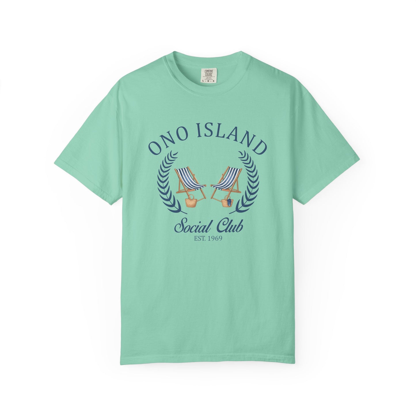 Ono Island Social Club Tee - Comfort Colors