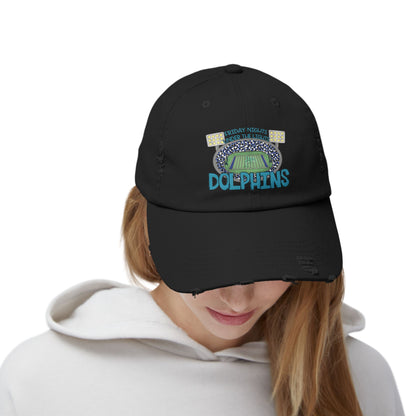Dolphins Friday Night Lights Unisex Distressed Cap