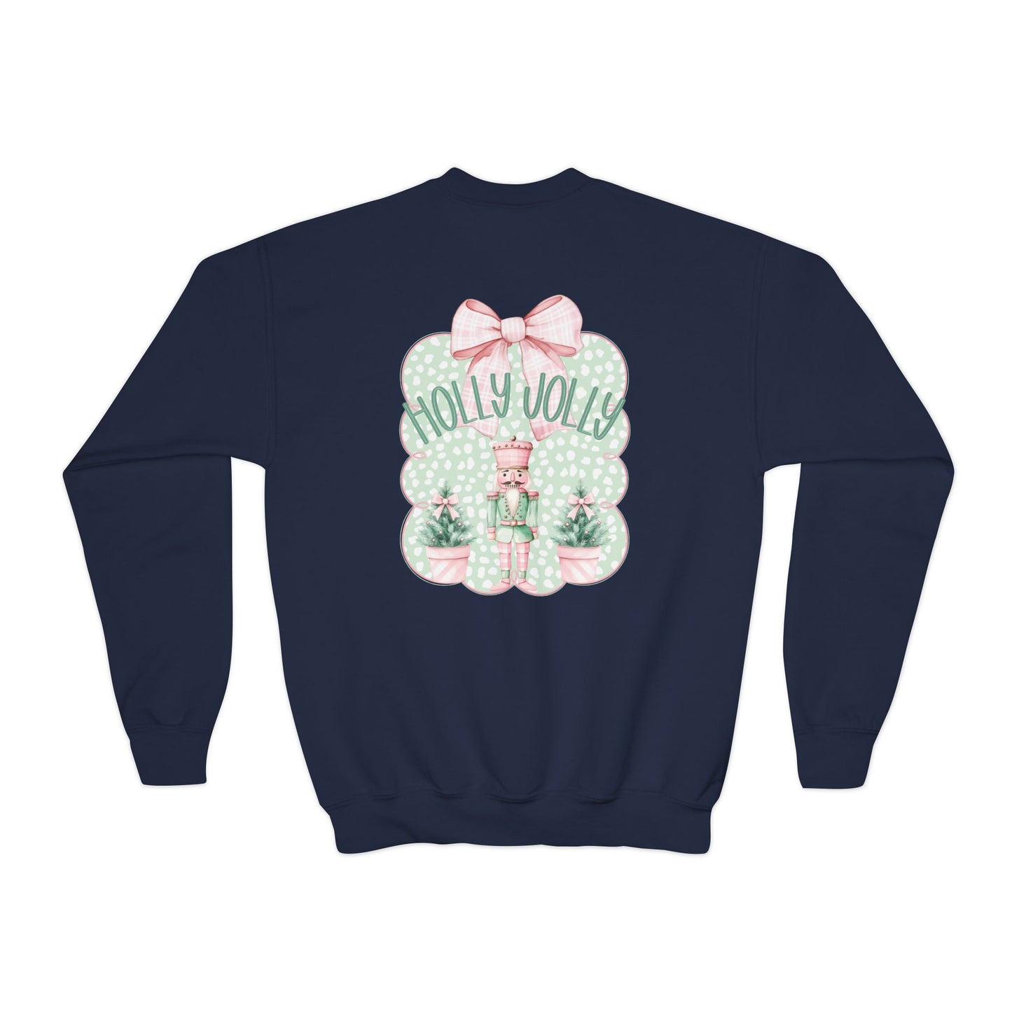 Youth Holly Jolly Nutcracker Sweatshirt - Gildan
