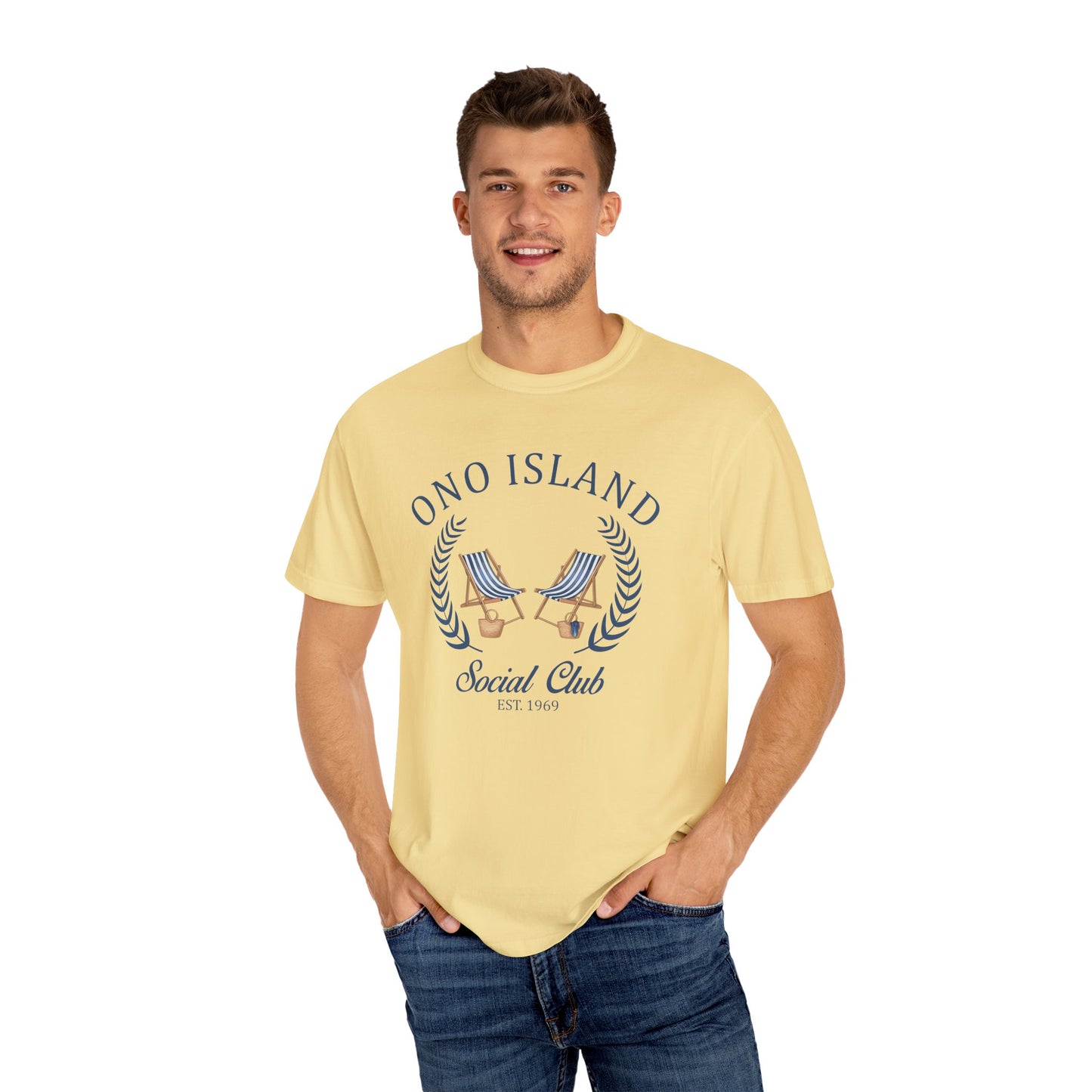 Ono Island Social Club Tee - Comfort Colors