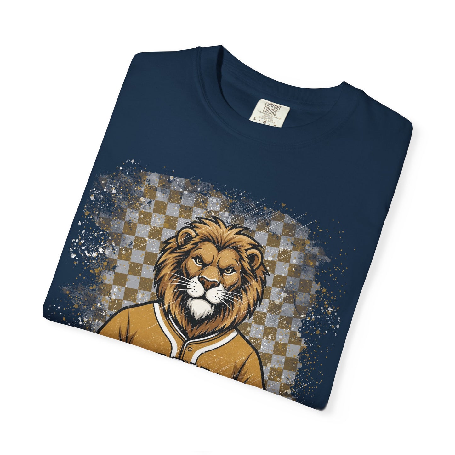 Foley Lions Grunge T-shirt - Comfort Colors