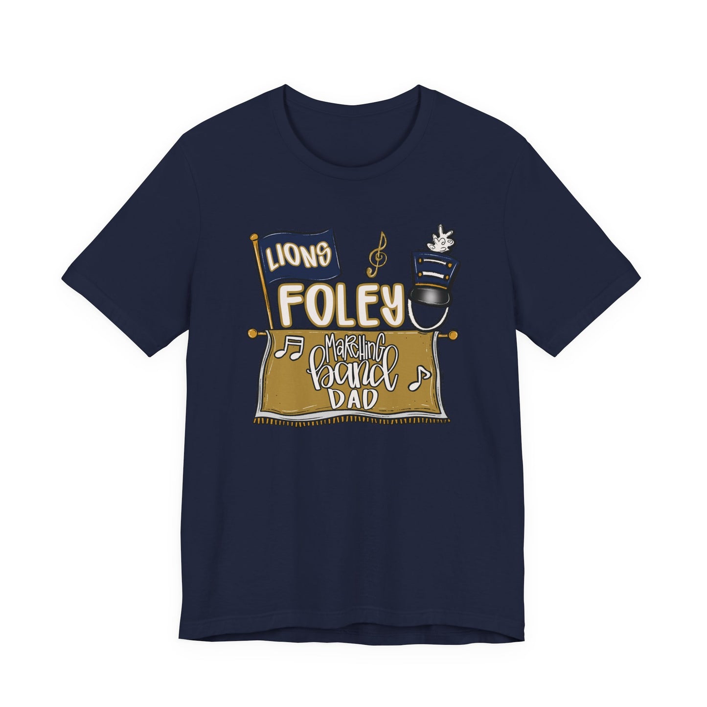 Foley Band Dad Tee - Bella Canvas