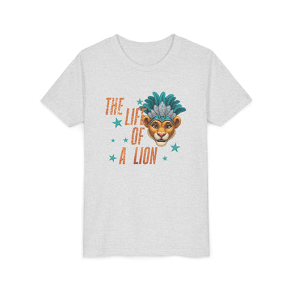 Life of a Lion Faux Glitter - Bella Canvas