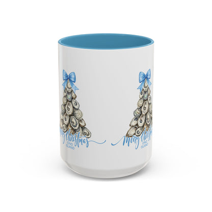 Ono Island Christmas Oyster Tree Mug