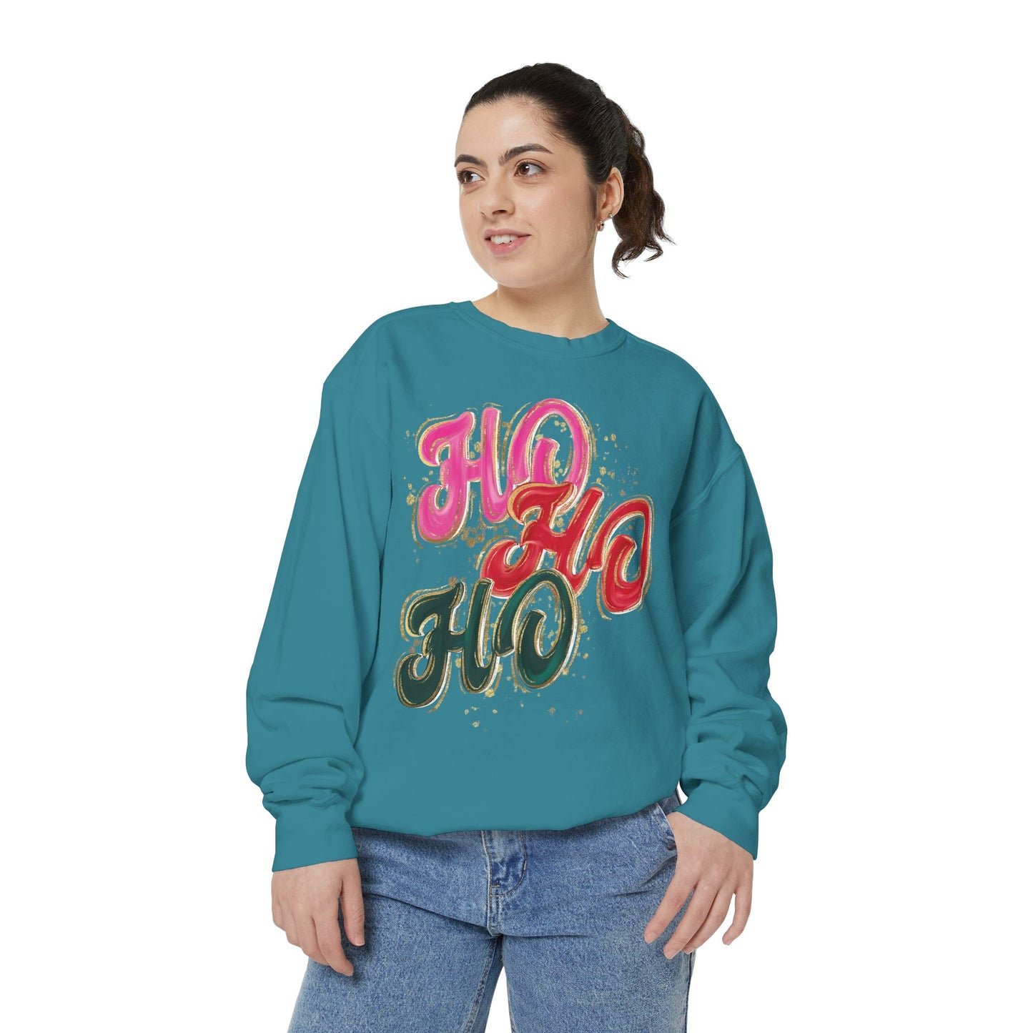 HO HO HO Sweatshirt Comfort Colors