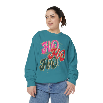 HO HO HO Sweatshirt Comfort Colors