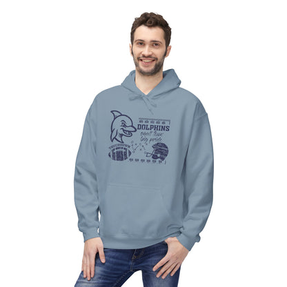 Dolphin Football Hoodie - Gildan