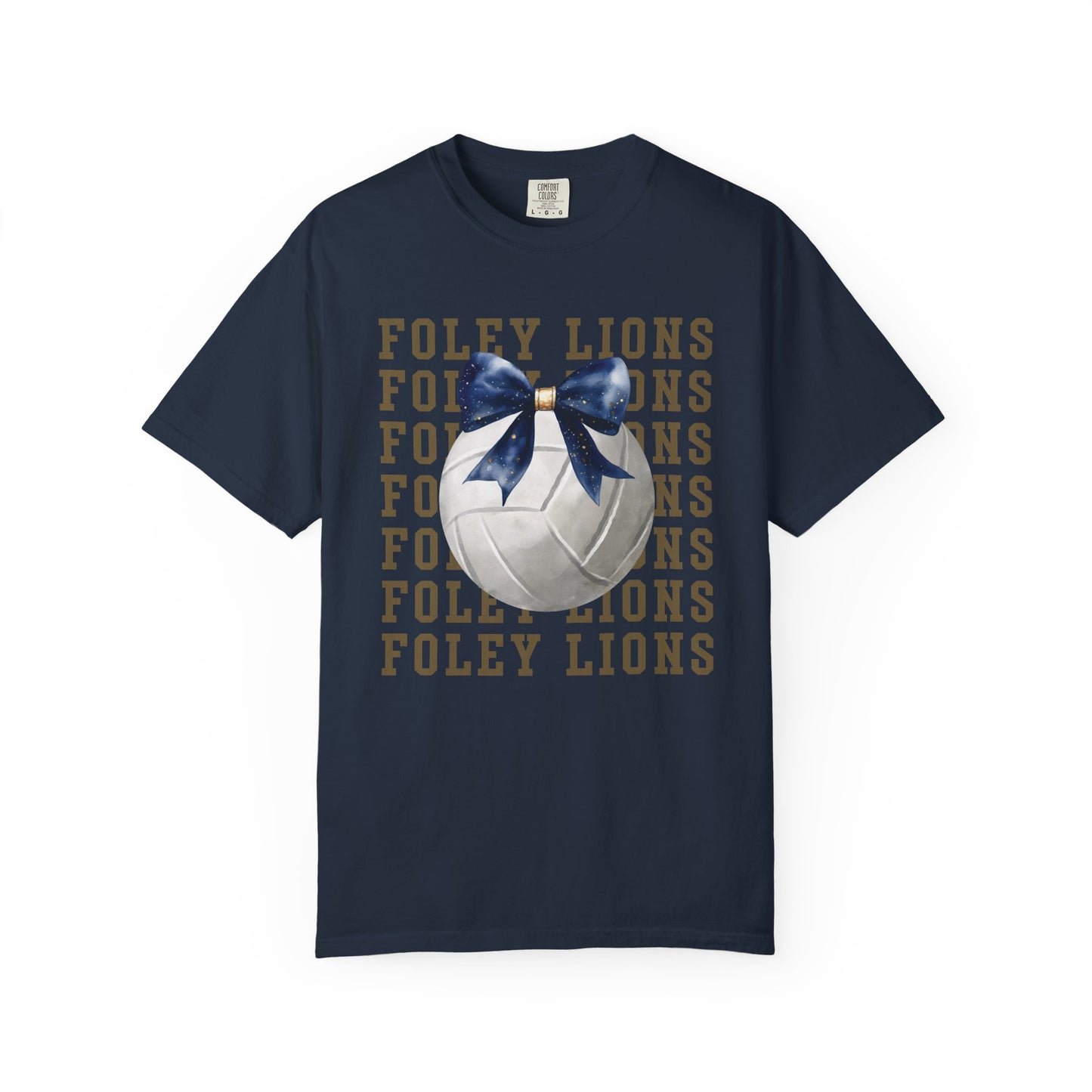 Foley Lions Volleyball T-Shirt - Comfort Colors