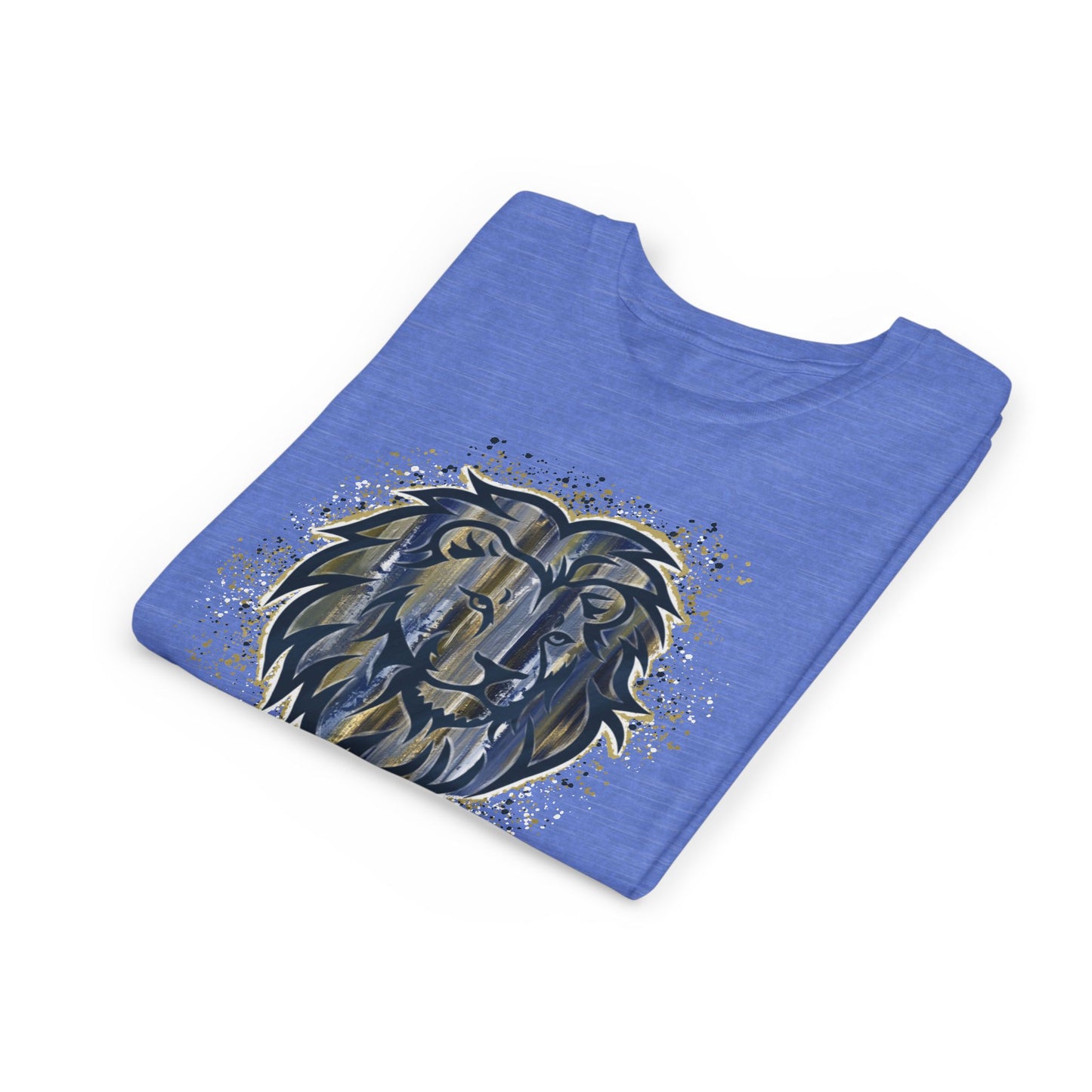 Youth Lions Custom Painted T