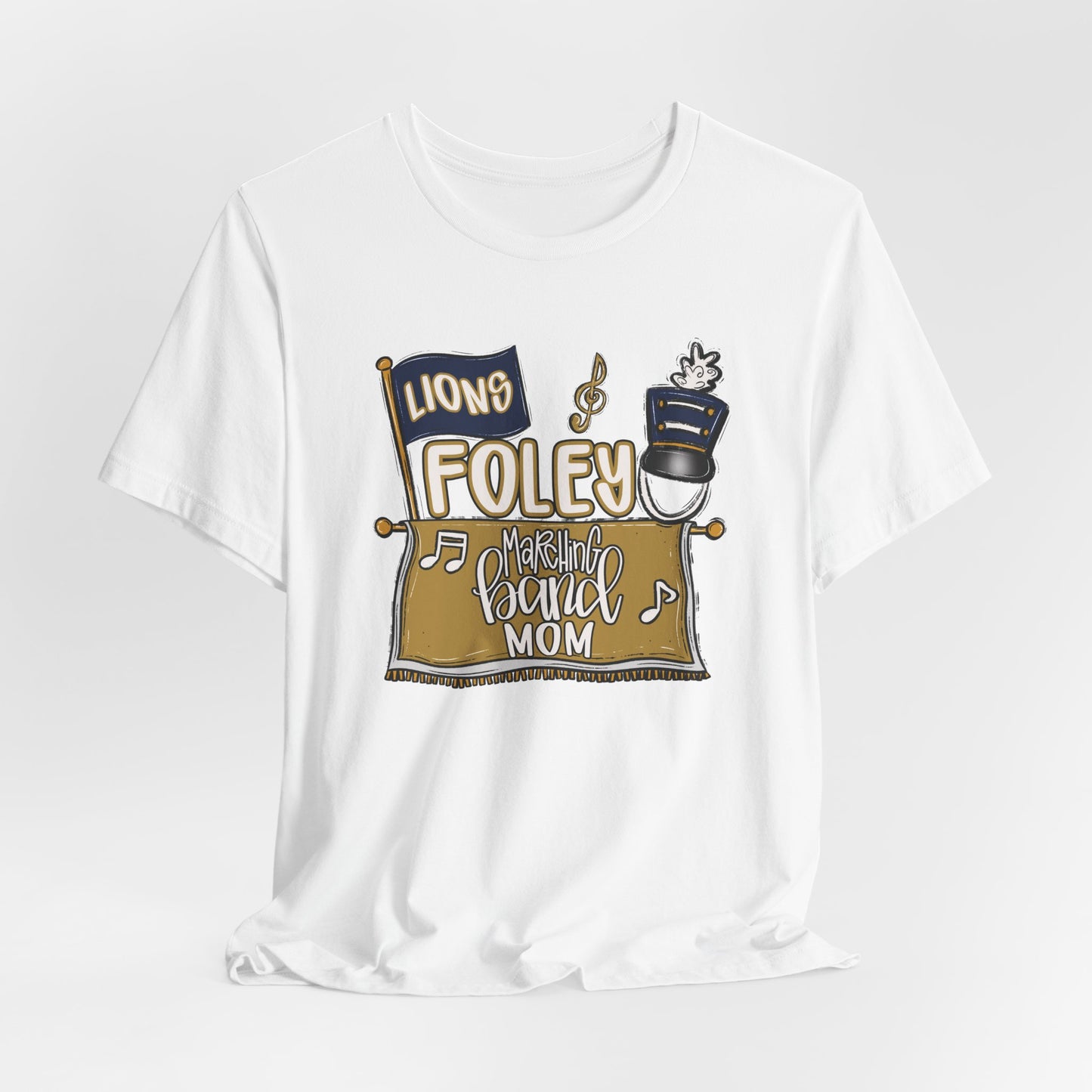 Adult Foley Lion Mom Tee - Bella Canvas