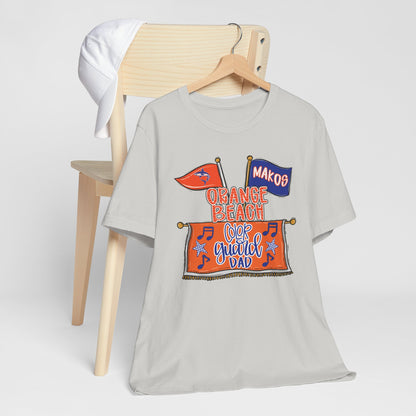 Adult Makos Color Guard Dad Tee - Bella Canvas