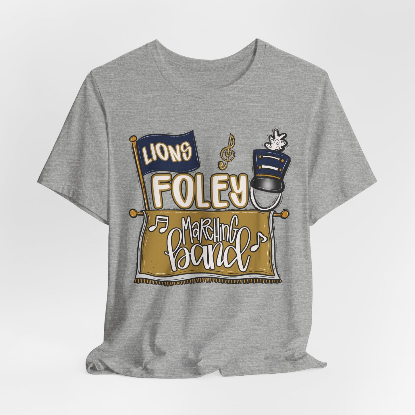 Adult Foley Marching Band Tee - Bella Canvas