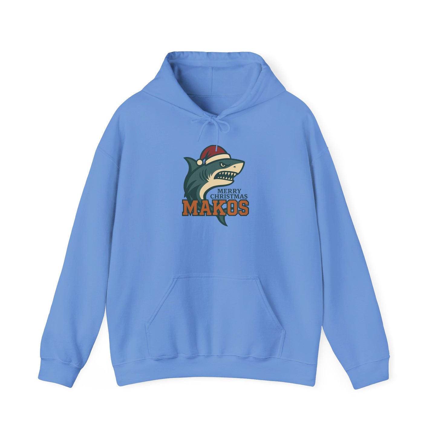Merry Christmas Makos Hoodie - Gildan