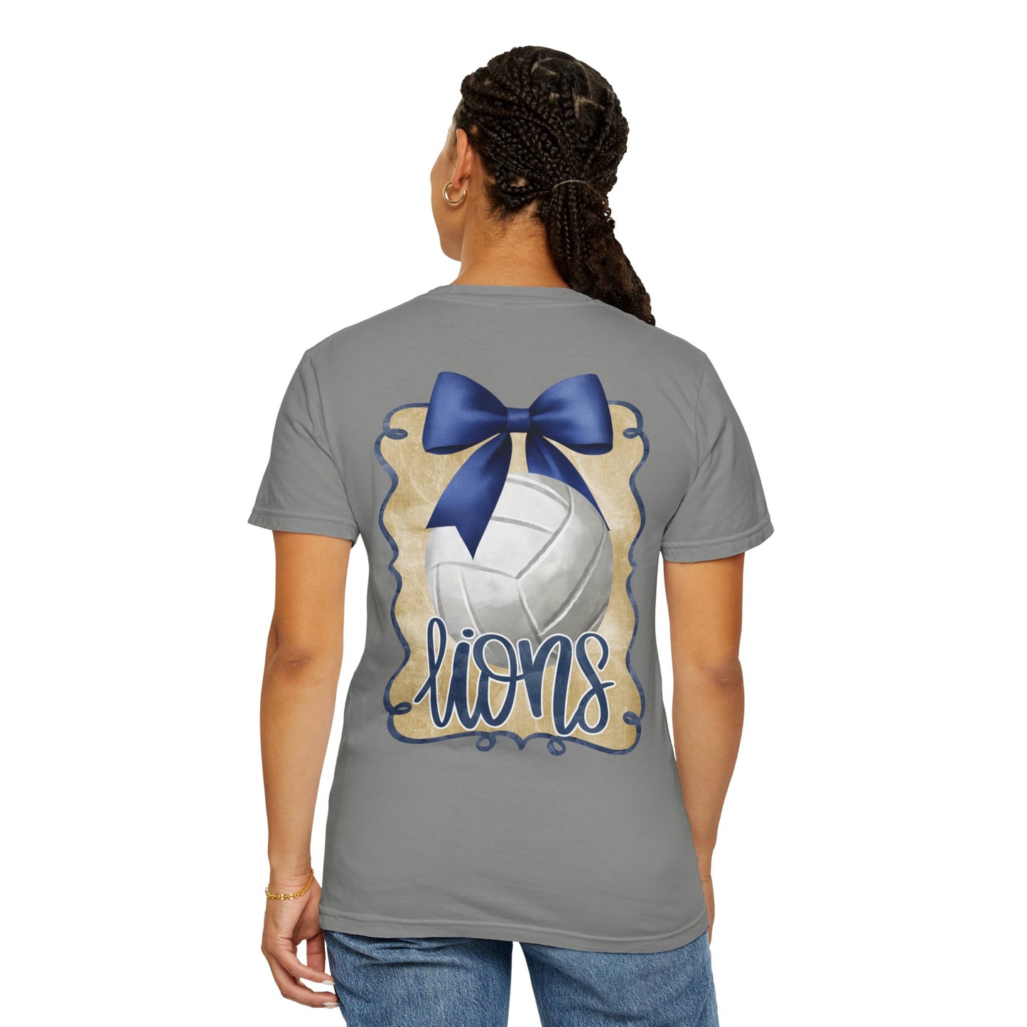 Foley Lions Coquette Volleyball 2 Sided - Comfort Colors