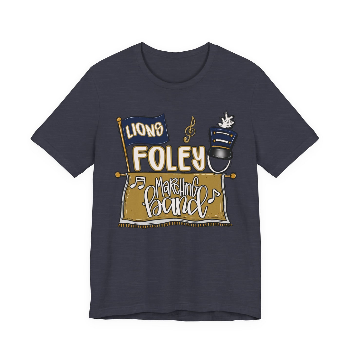 Adult Foley Marching Band Tee - Bella Canvas