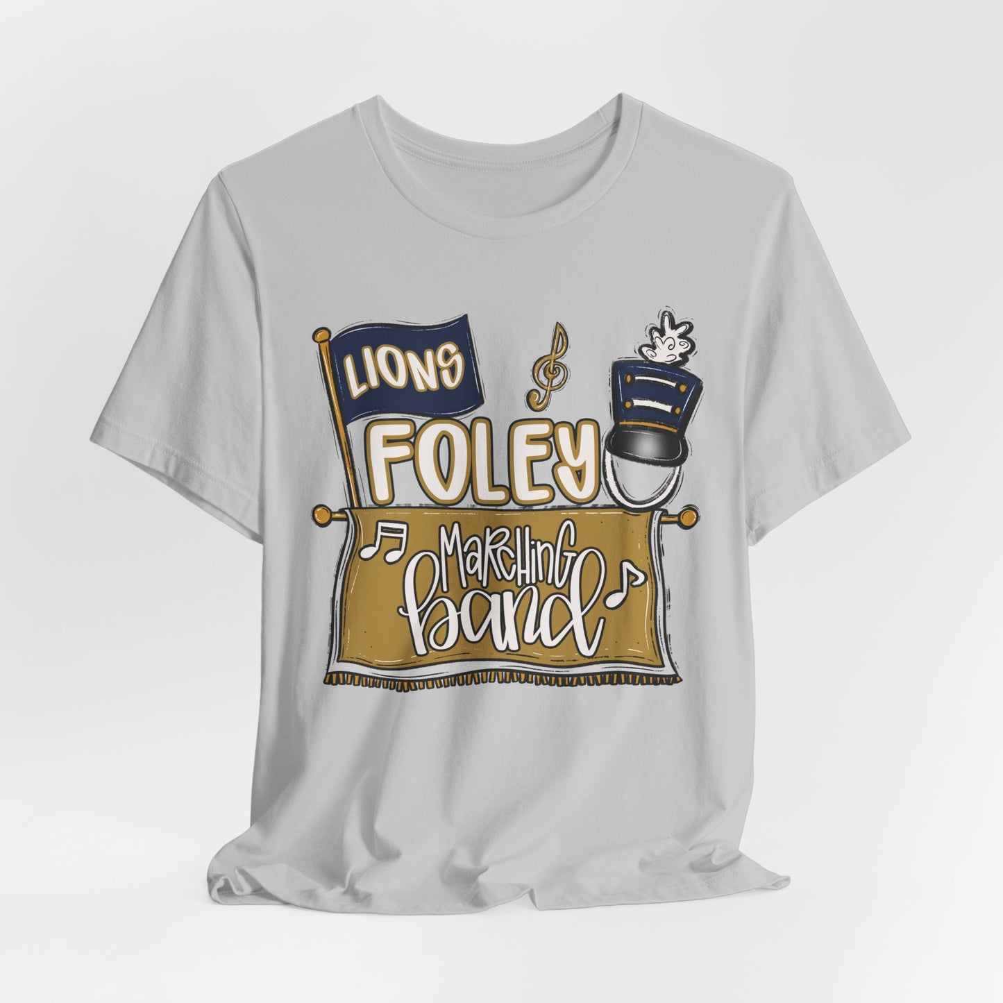 Adult Foley Marching Band Tee - Bella Canvas