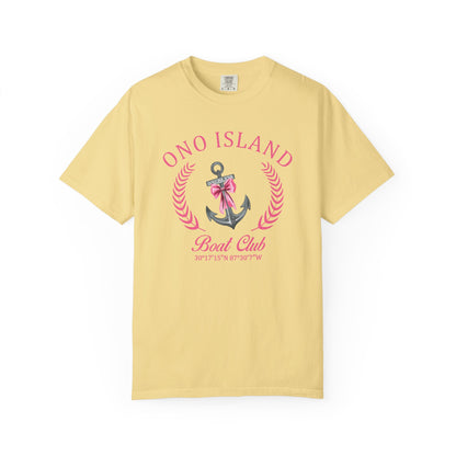 Ono Boat Club Anchor - Comfort Colors