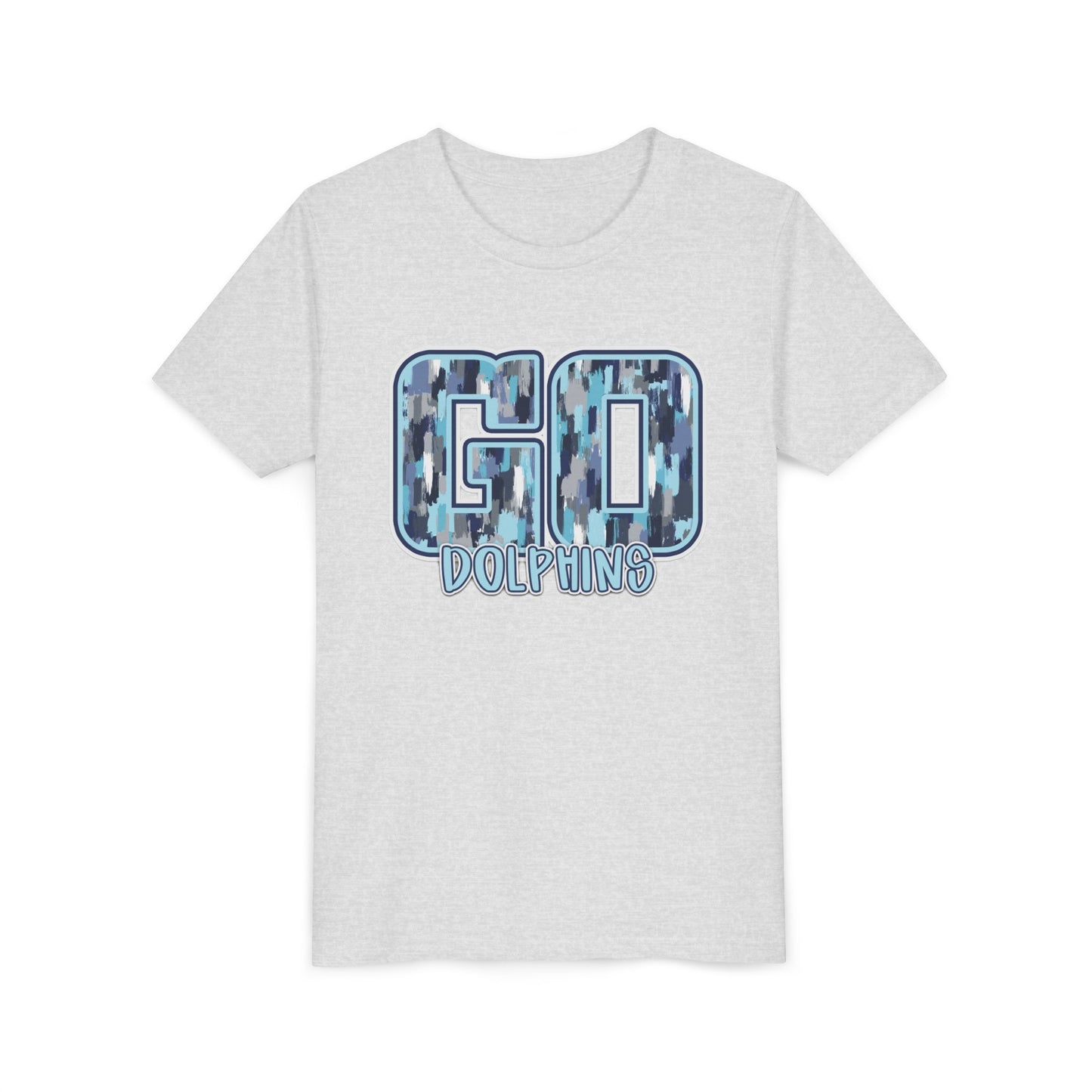 Youth GO DOLPHINS - Bella Canvas