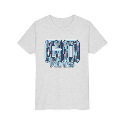 Youth GO DOLPHINS - Bella Canvas