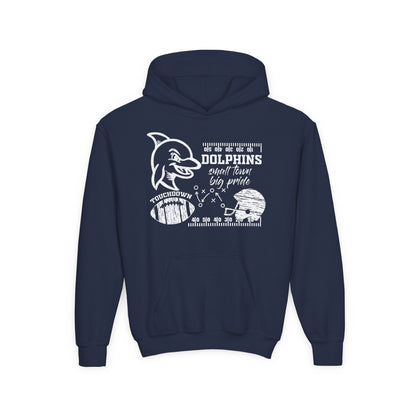 Youth Dolphin Fleece Hoodie -Gildan