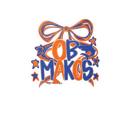 OB Makos Bow Decal