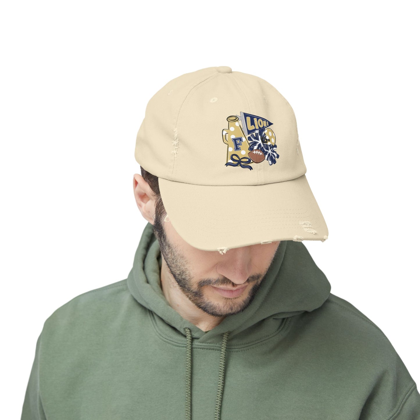 Foley Football Spirit Unisex Distressed Cap