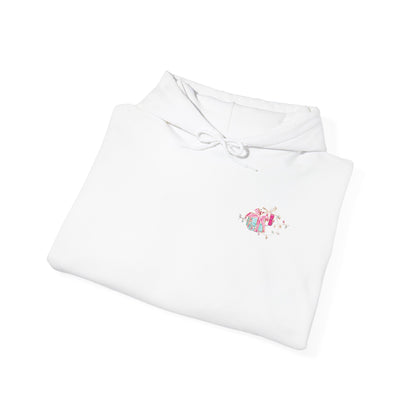 Flamingo Flamingle All The Way Hoodie - Gildan