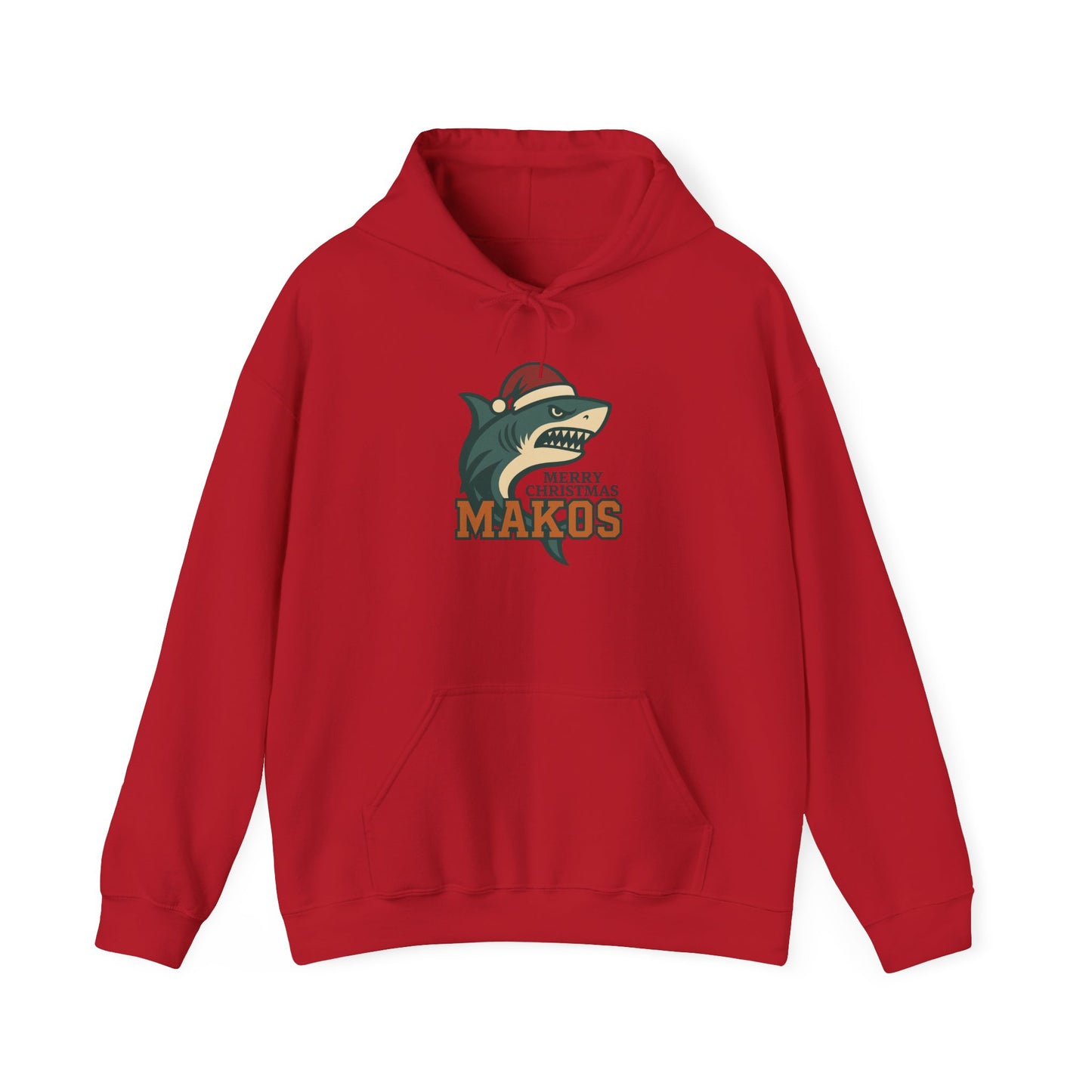 Merry Christmas Makos Hoodie - Gildan