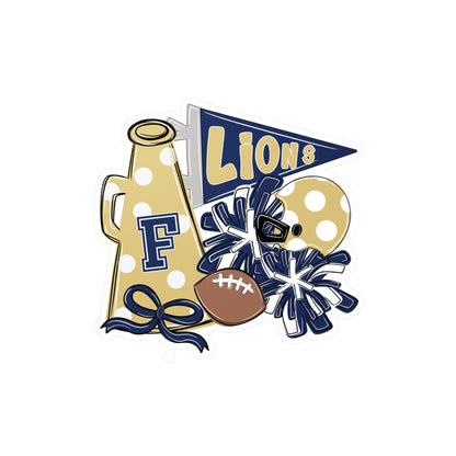 Lions Mega Team Spirit Stickers