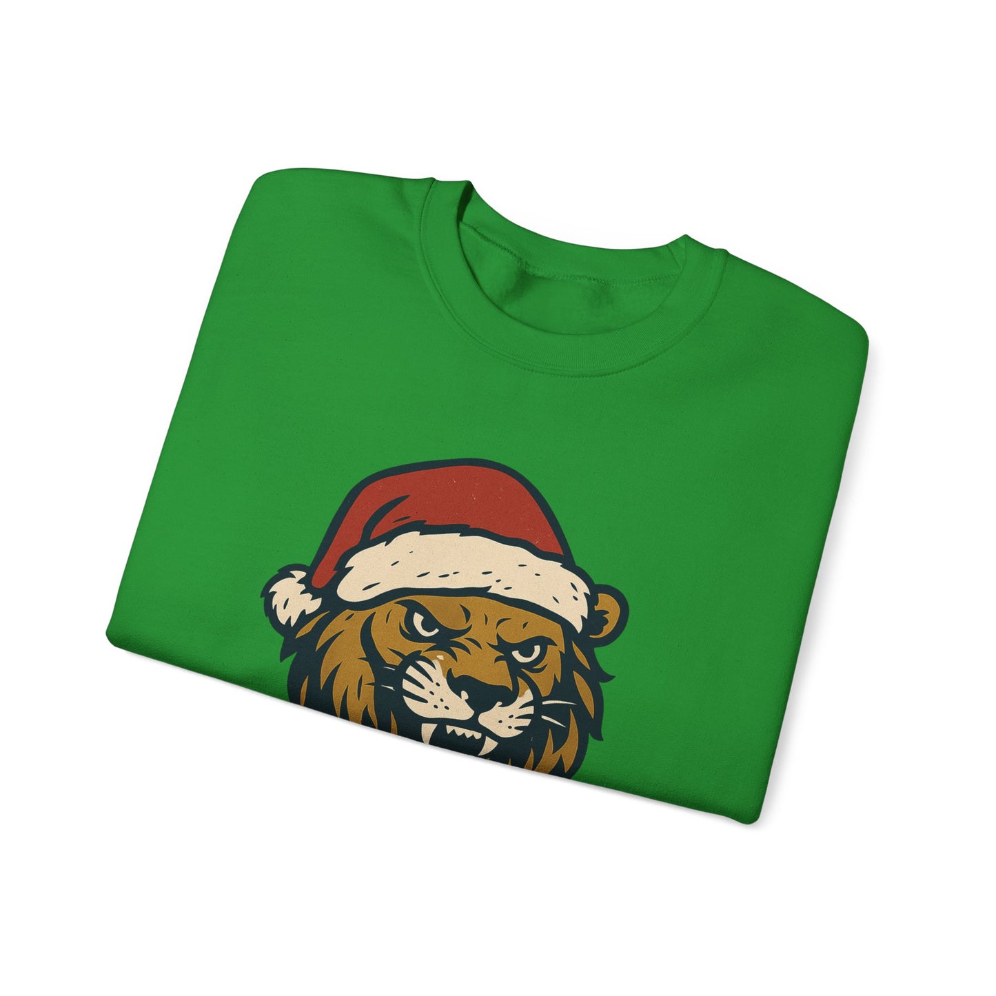 Merry Christmas Lions Sweatshirt — Gildan