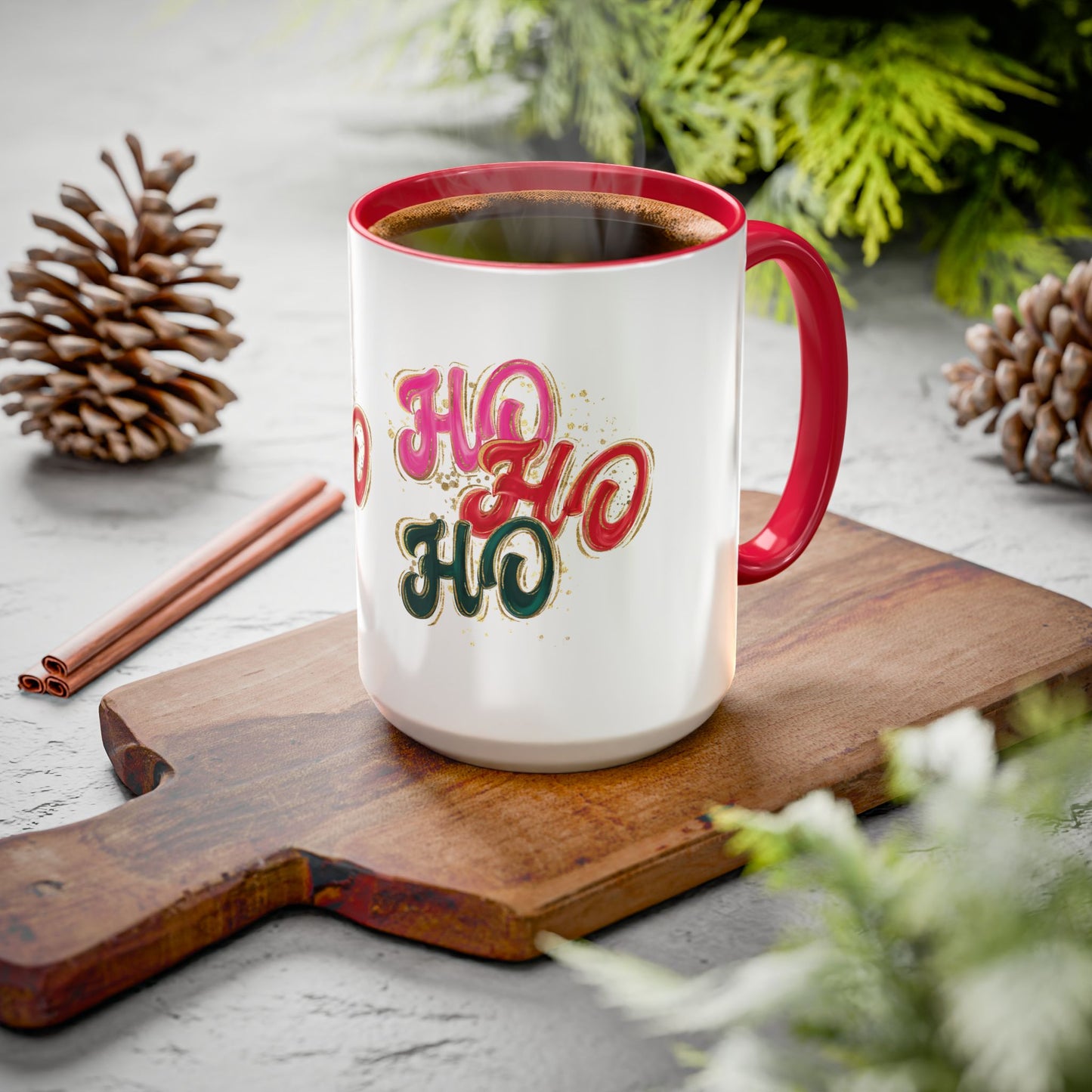 HO HO HO Holiday Mug