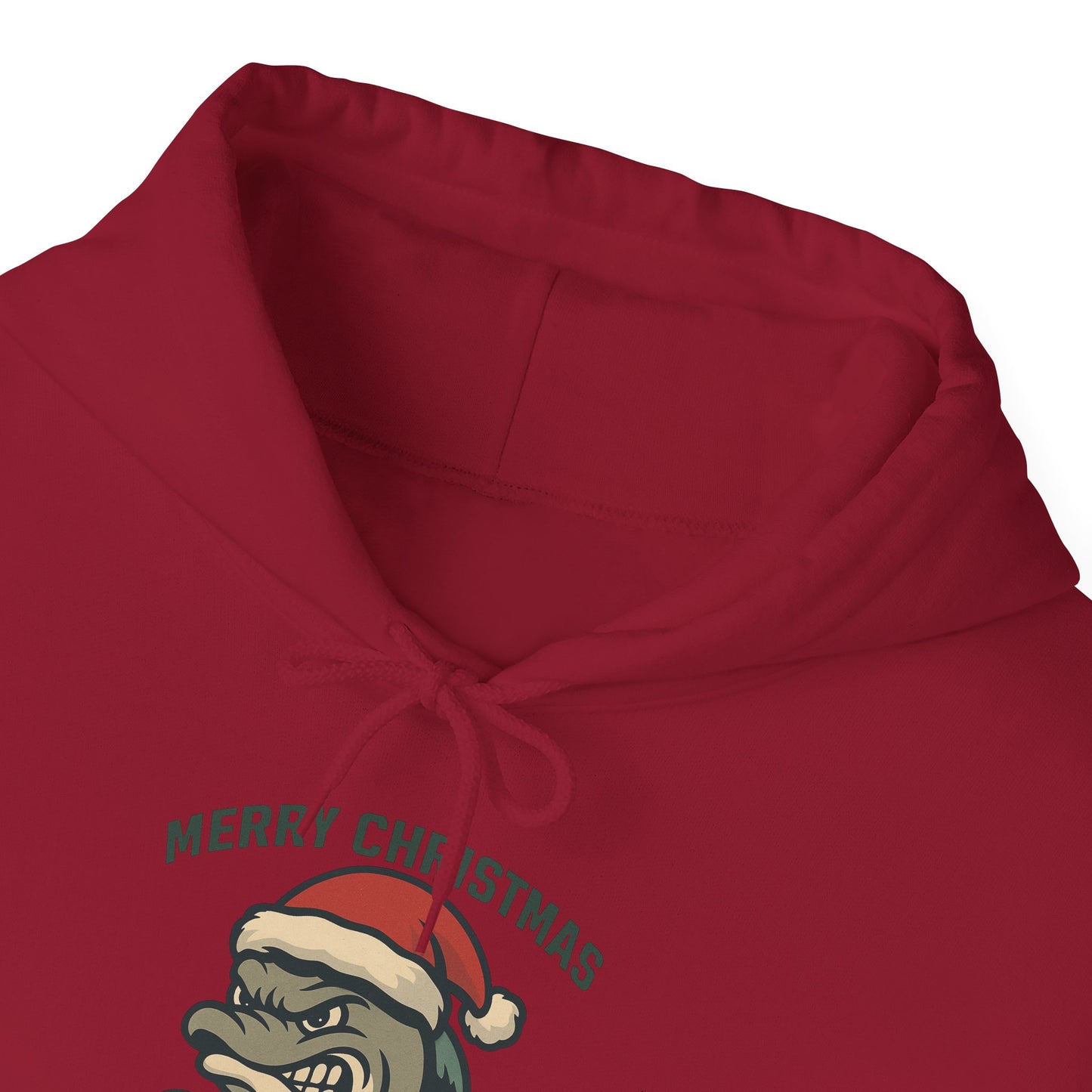 Merry Christmas Dolphin Hoodie - Gildan