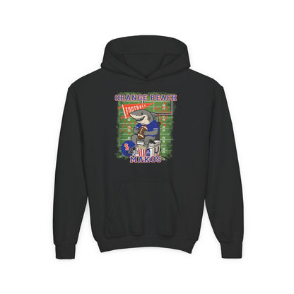 Youth Makos Tailgate Time Hoodie - Gildan