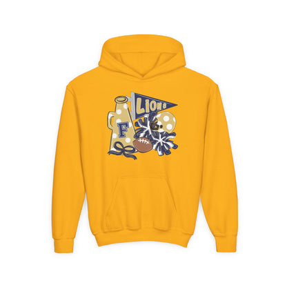 Youth Football Team Spirit Hoodie