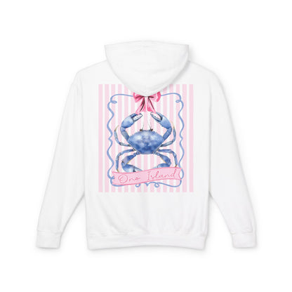 Adult Ono Island Preppy Crab Hoodie Comfort Colors