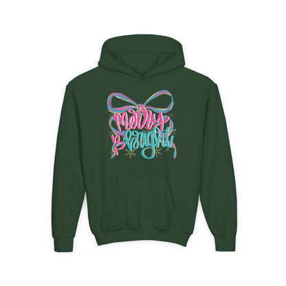 Merry and Bright Hoodie - Gildan