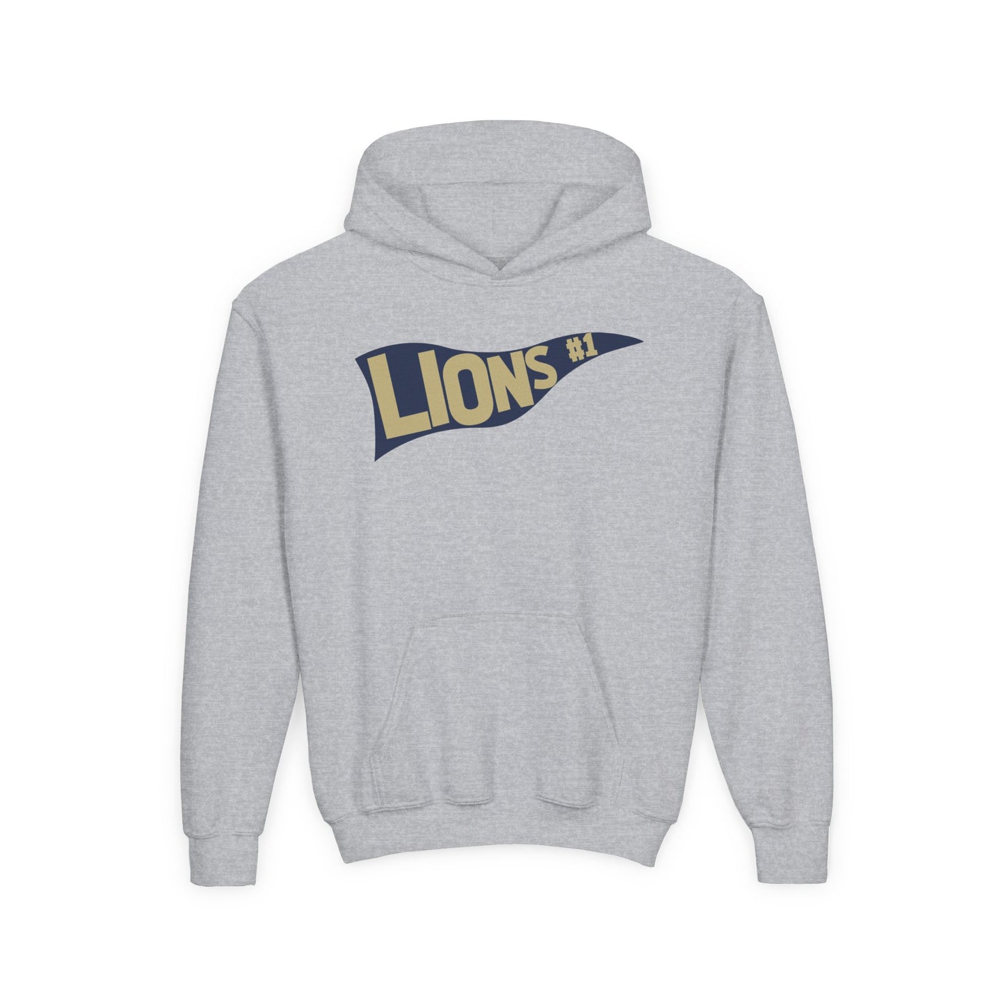 Youth Lions Pennant Hoodie