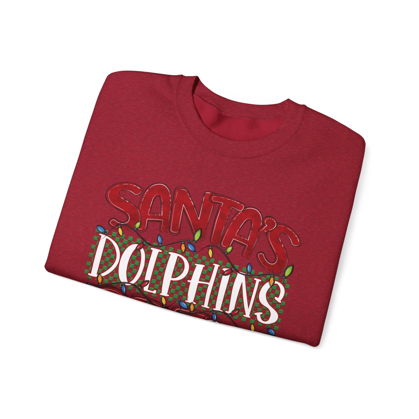 Santa's Dolphins Crew - Gildan