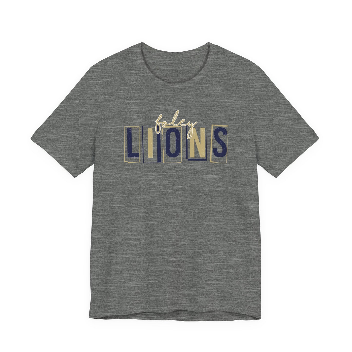 Foley Lions Boxy Tee - Bella Canvas