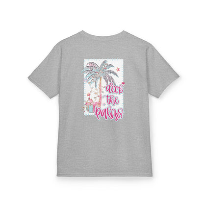 Deck the Palms Tee - Gildan