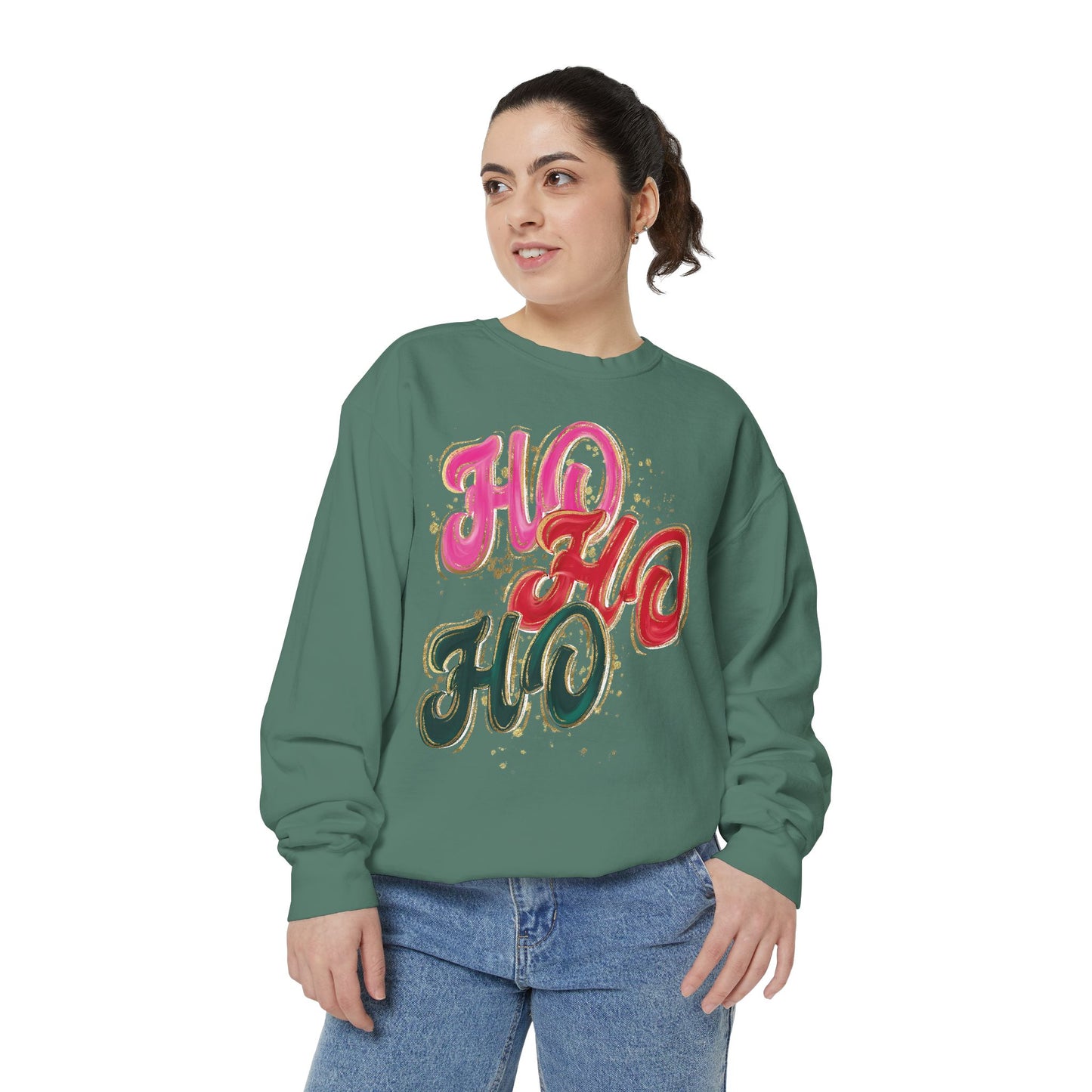 HO HO HO Sweatshirt Comfort Colors