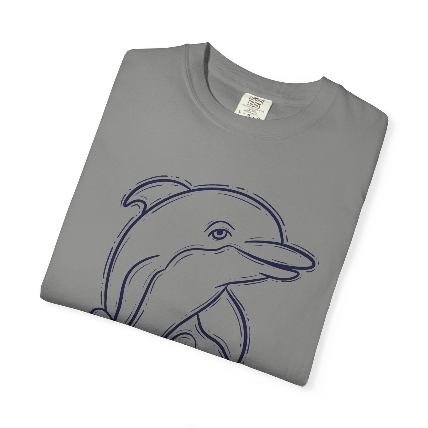 Adult Dolphins Sketch - Comfort Colors