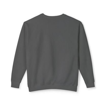 Adult Life of a Dolphin Faux Glitter Sweatshirt - Comfort Colors