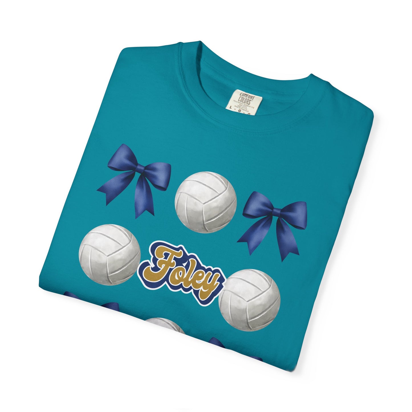 Foley Lions Volleyball T-Shirt- Comfort Colors