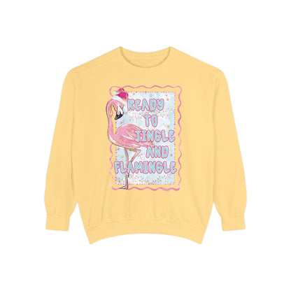 Flamingo Jingle & Flamingle Christmas Sweatshirt