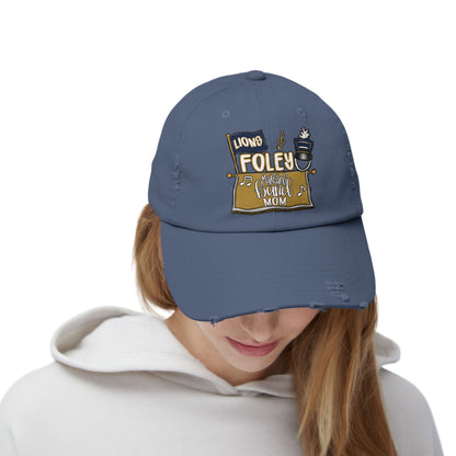Lions Marching Band Mom Distressed Unisex Cap