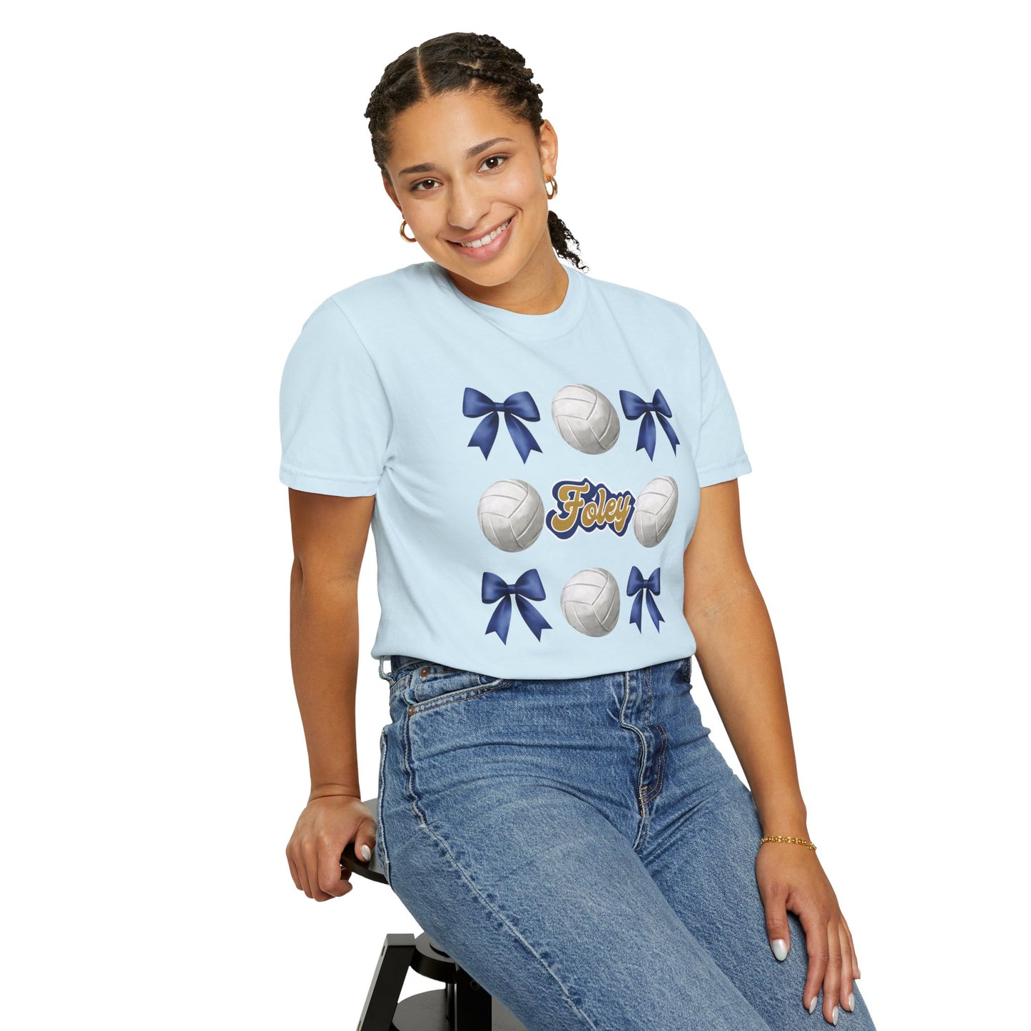 Foley Lions Volleyball T-Shirt- Comfort Colors