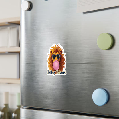 Fun Lion Bubblegum Kiss-Cut Vinyl Decals