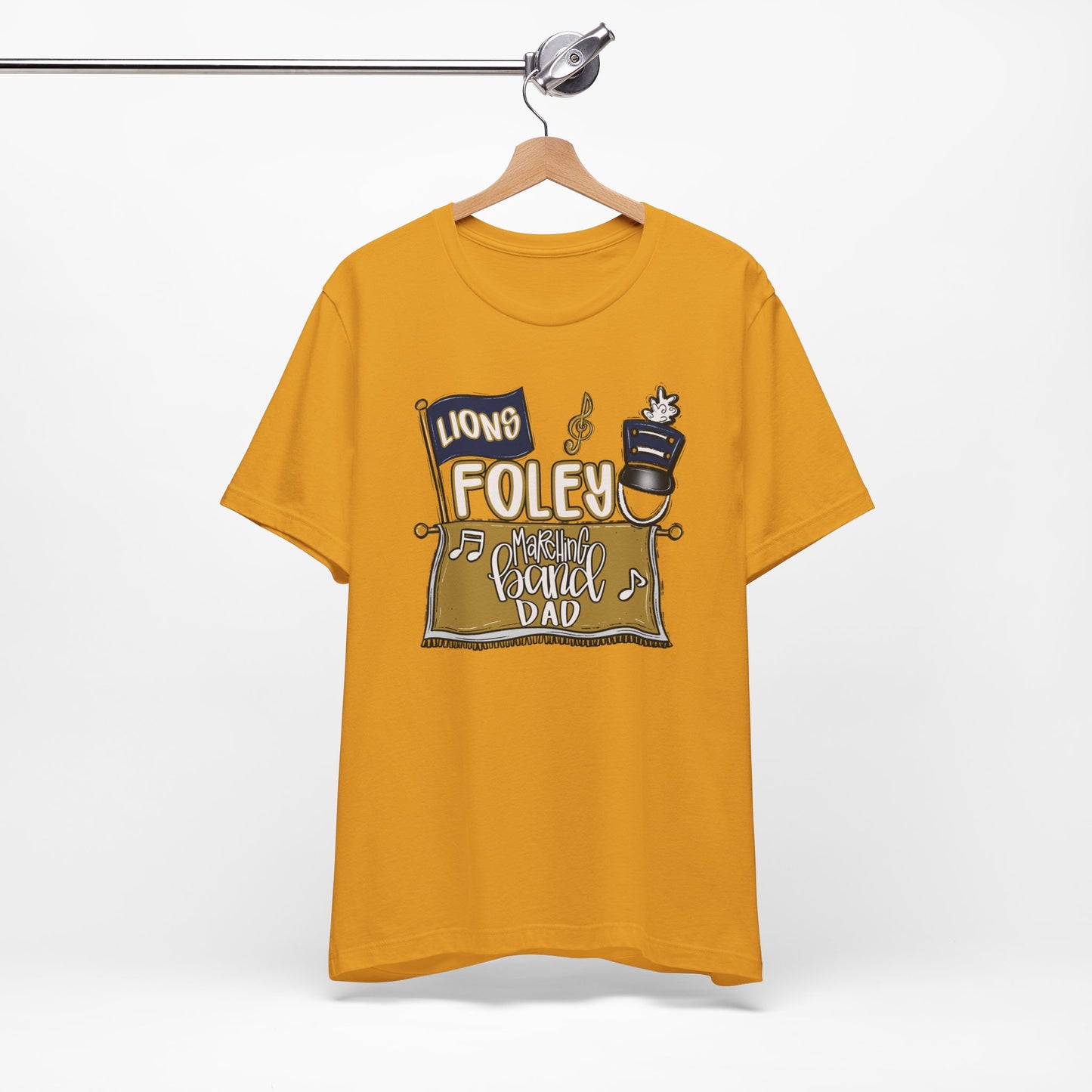 Foley Band Dad Tee - Bella Canvas